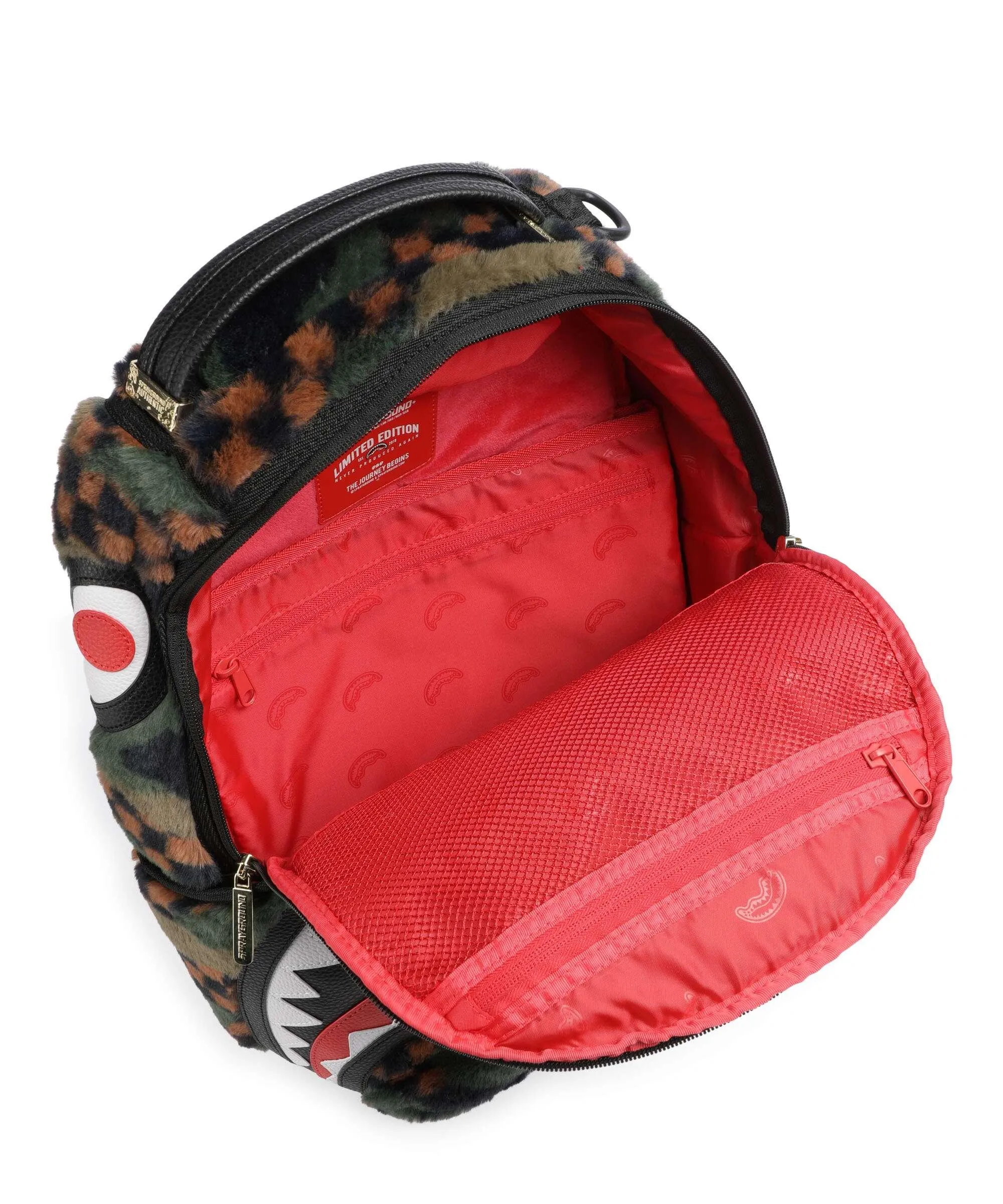  Sprayground Green 3Am Fur Zaino 14″ poliestere multicolore  
